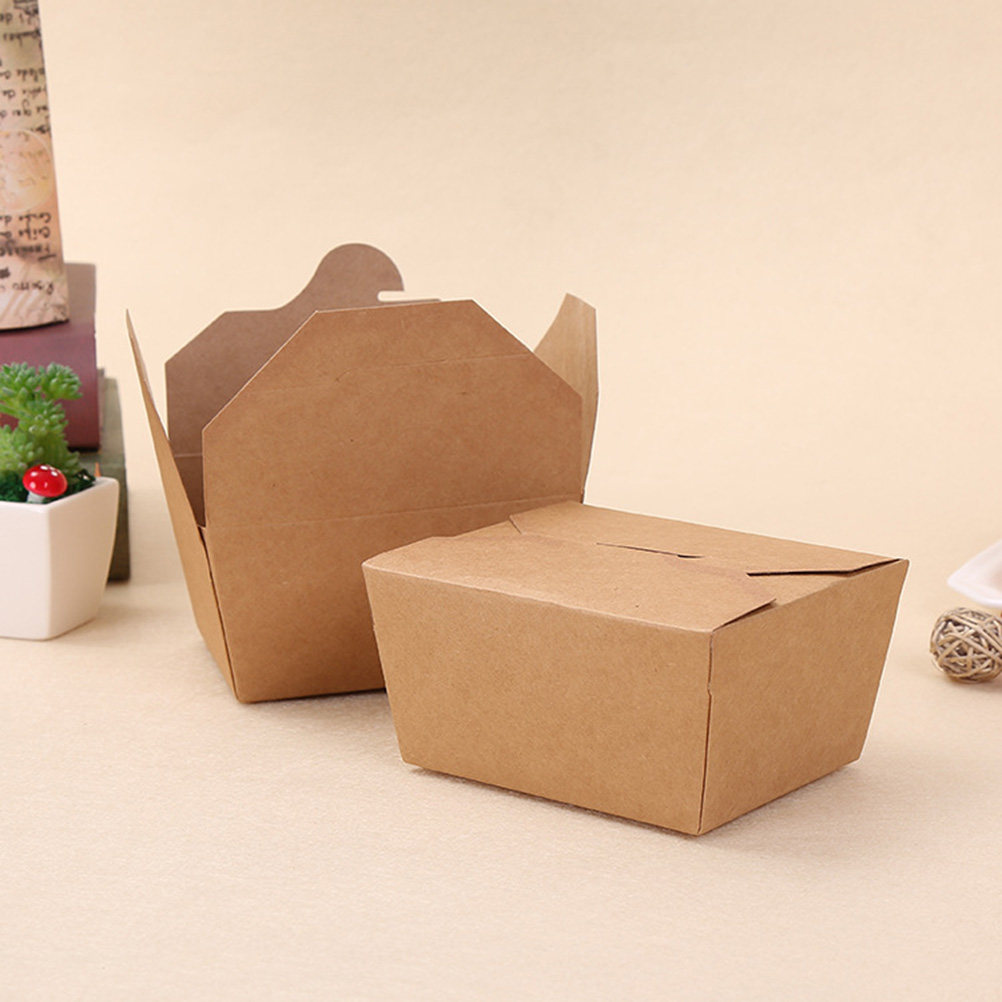 Meal Prep For A Day - 20Pcs Kraft Paper Food Storage Box