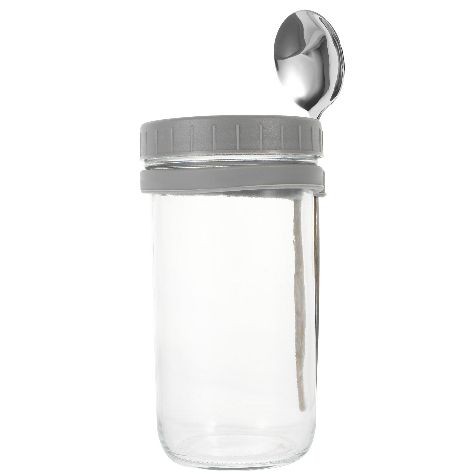 Overnight Oat Jar - 1Set Stylish Glass Sealed Cup for