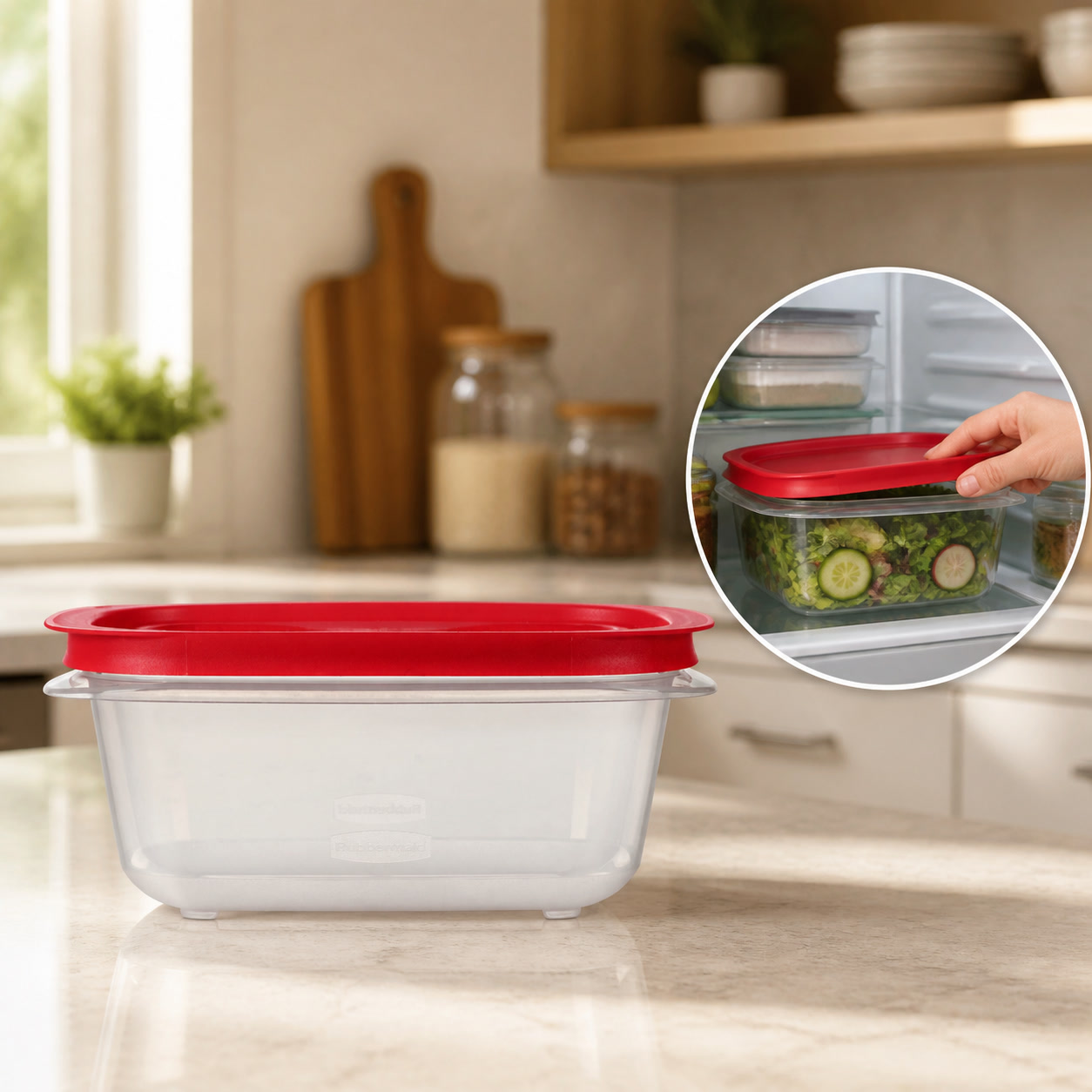 Meal Prep Containers - 5.26 Cup Rectangular Food Storage Container