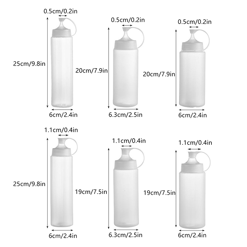Sauce Squeeze Bottle - Kitchen Seasoning Salad Sauce Olive Oil
