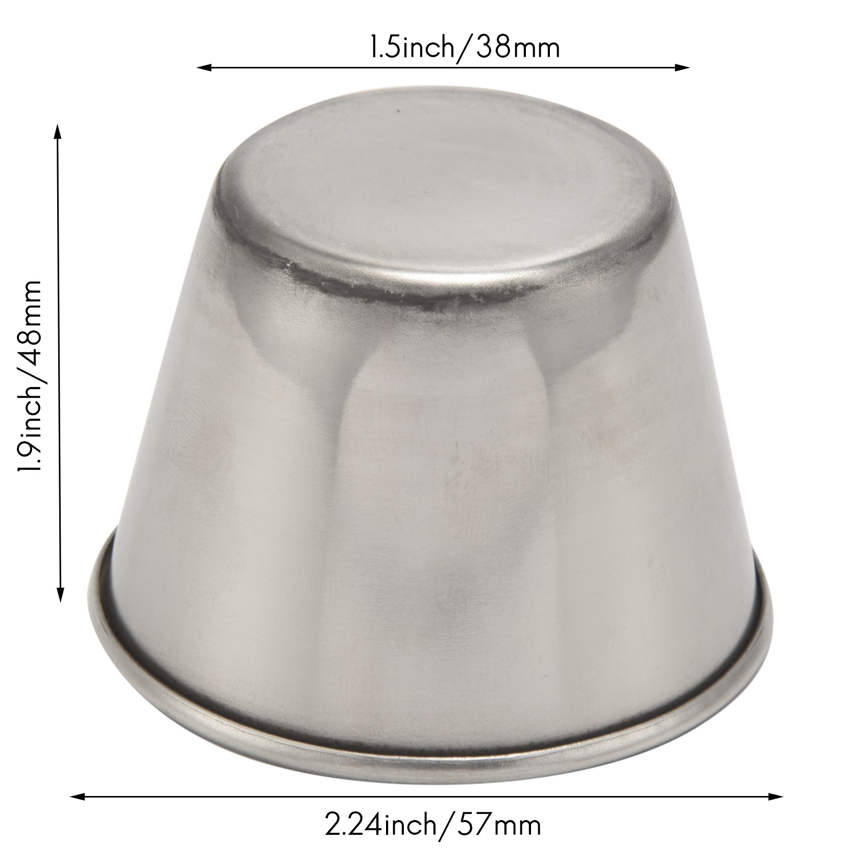 Sauce Dipping Cup - 20 Pack Stainless Steel Sauce Cups,Dipping