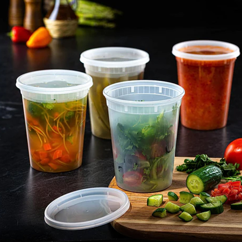 Meal Prep Containers - Food Storage Containers with Lids Freezer