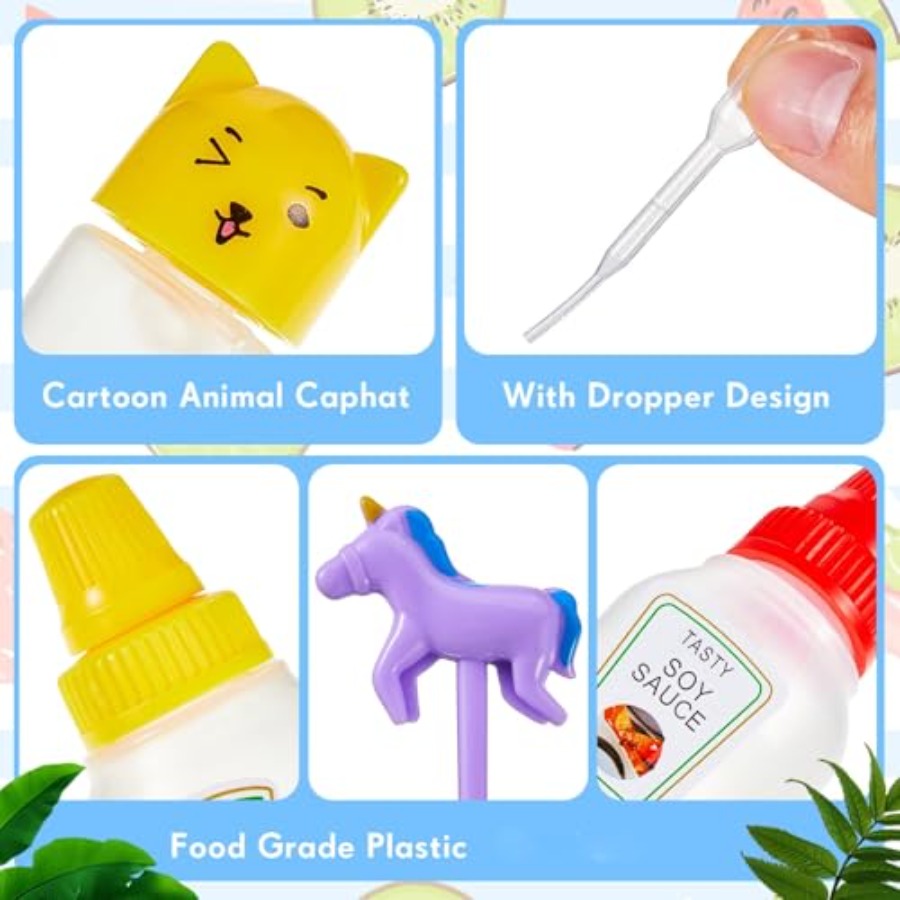 26 Pcs Lunch Bento Soy Sauce C - огляд і ціна Sauce Squeeze Bottle