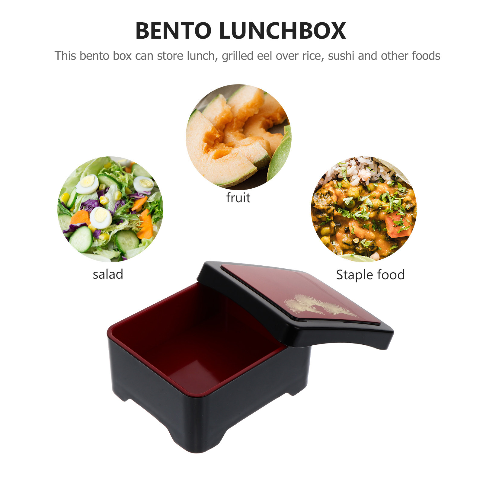 1Pcs Acrylic Bento Box Portabl - огляд і ціна Meal Prep Containers