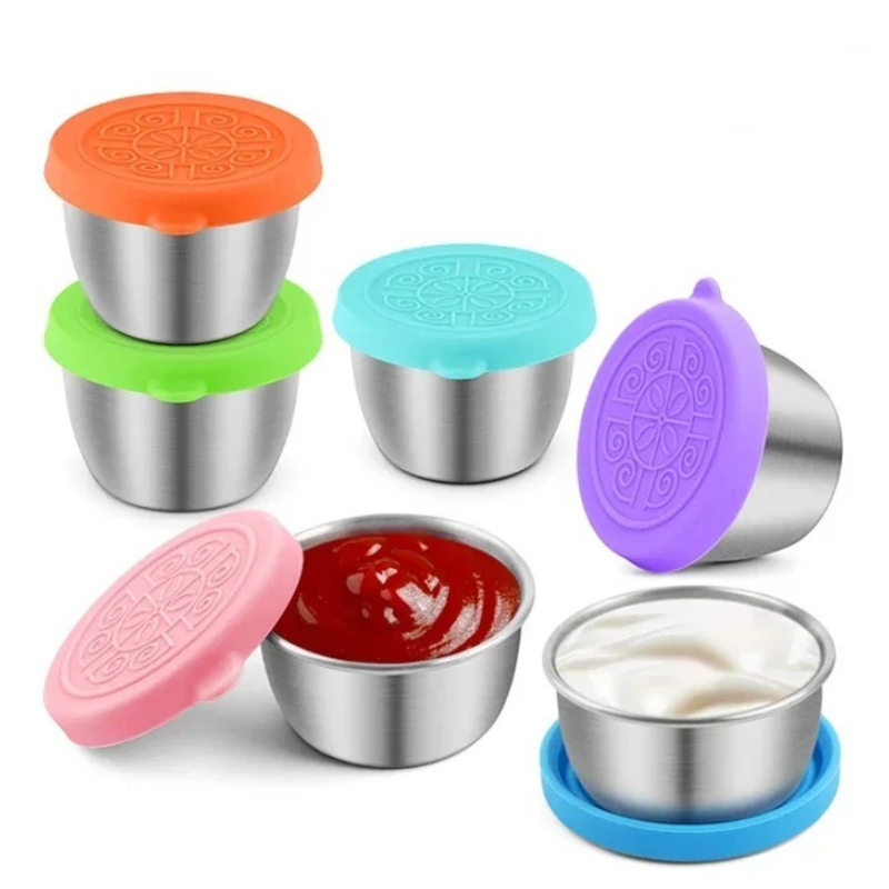 6PC/Set 304 Stainless Steel Di - огляд і ціна Sauce Dipping Cup