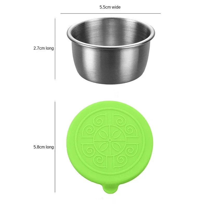 6PC/Set 304 Stainless Steel Di - огляд і ціна Sauce Dipping Cup