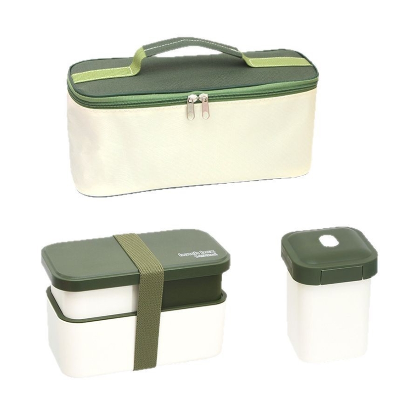 Double Compartment Lunch Box M - огляд і ціна Meal Prep Japanese Food