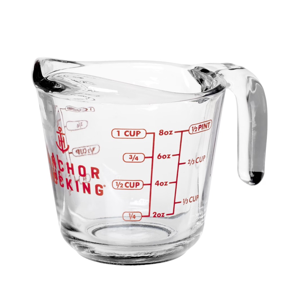 2-Pack Glass Measuring Cups Se - огляд і ціна Meal Prep Kitchen