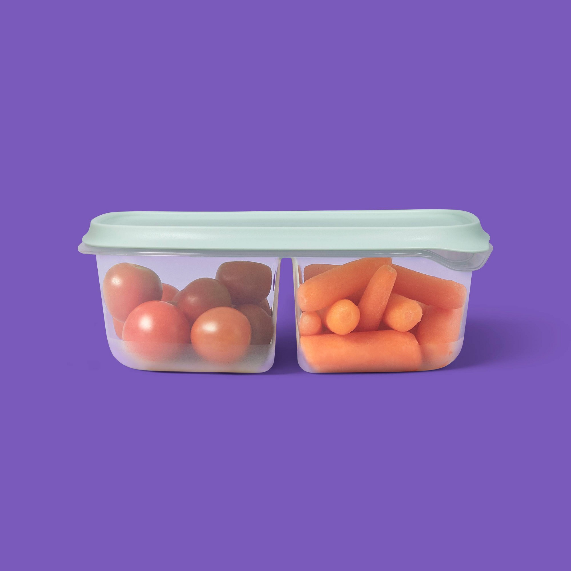 3ct Clear Plastic Divided Rect - огляд і ціна Meal Prep Containers