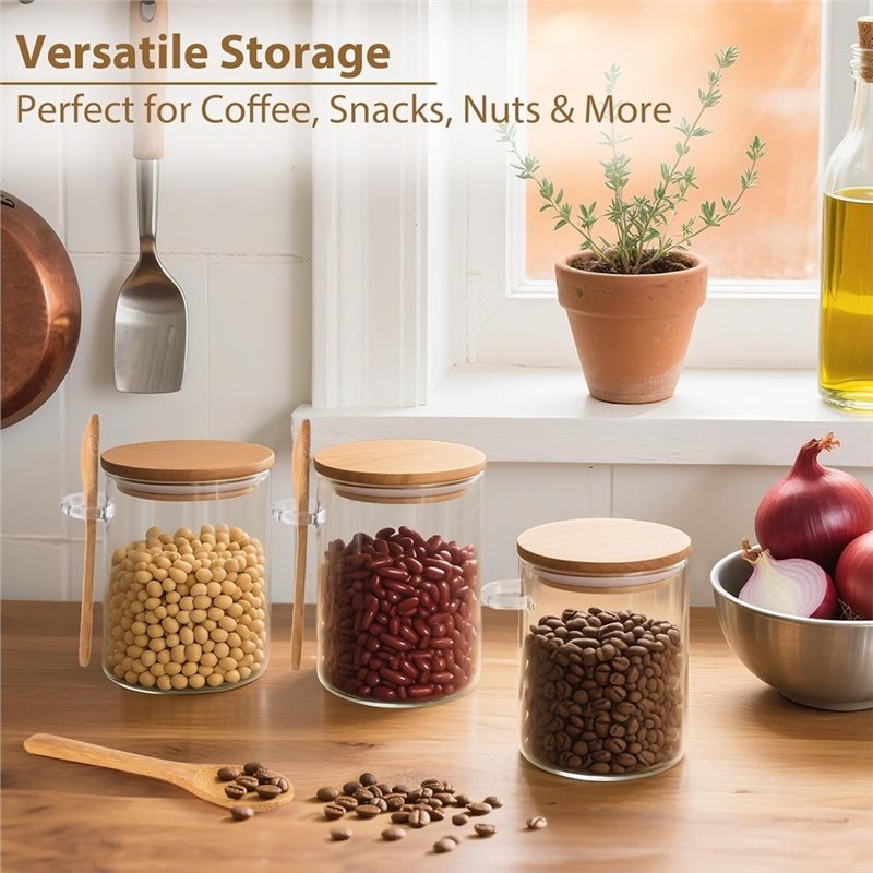 AB46-1Set/6Pcs Moisture Resist - огляд і ціна Overnight Oat Jar