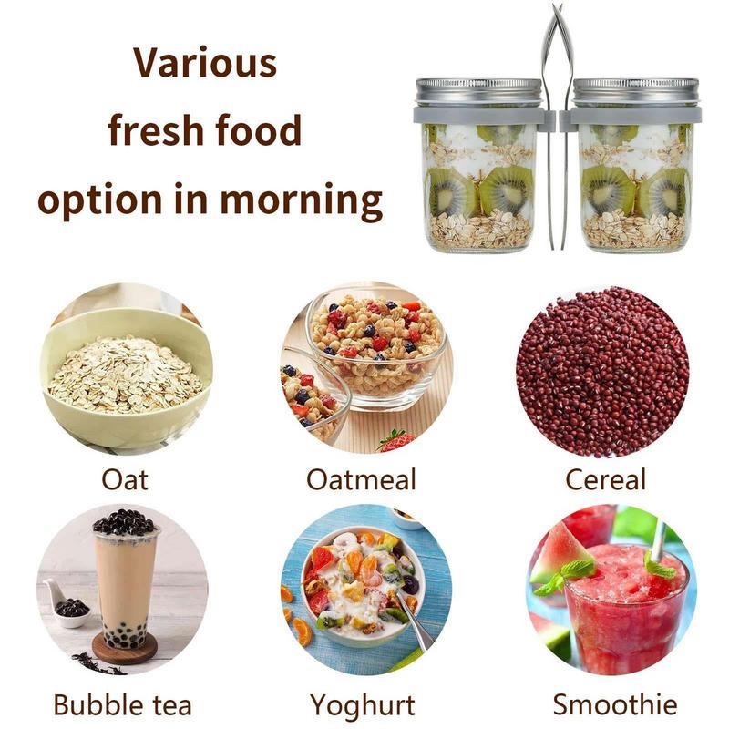 600ml Large Capacity Overnight - огляд і ціна Overnight Oat Jar