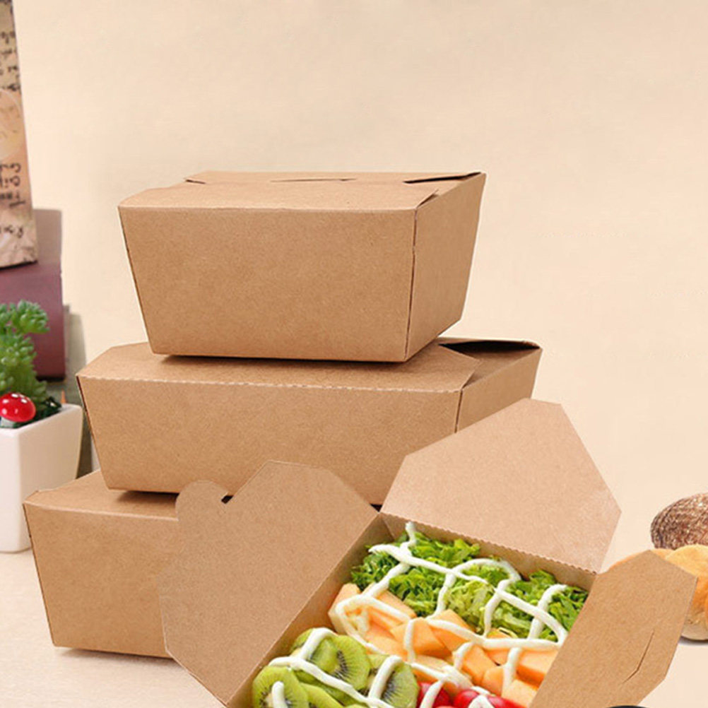 20Pcs Kraft Paper Lunch Box Di - огляд і ціна Meal Prep For A Day