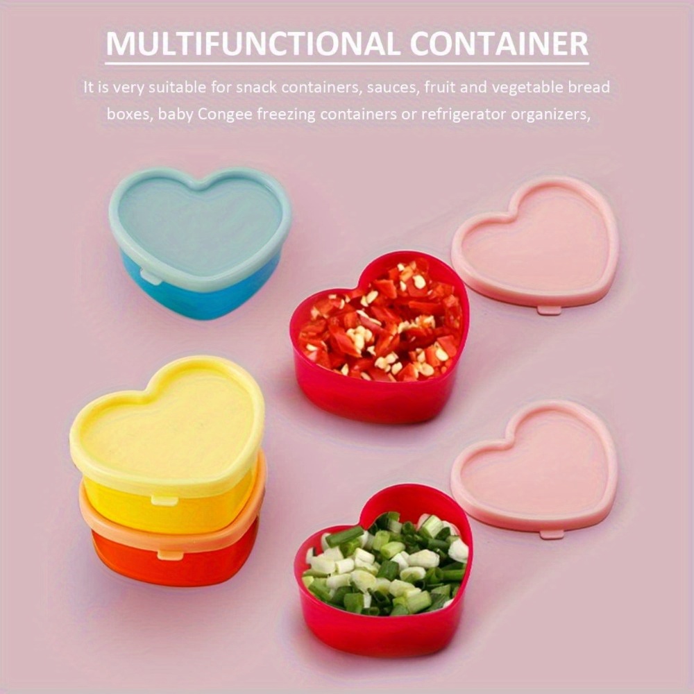 5PCS Mini Lunch Box Condiment  - огляд і ціна Salad Container Jar