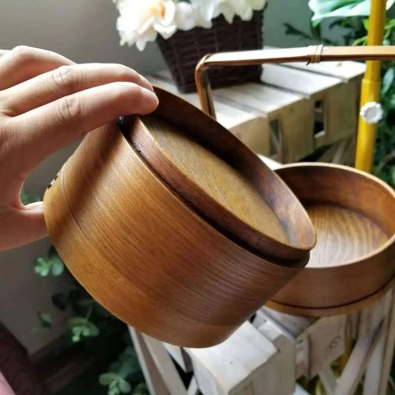 Japanese Wooden Bento Lunch Bo - огляд і ціна Meal Prep Japanese Food
