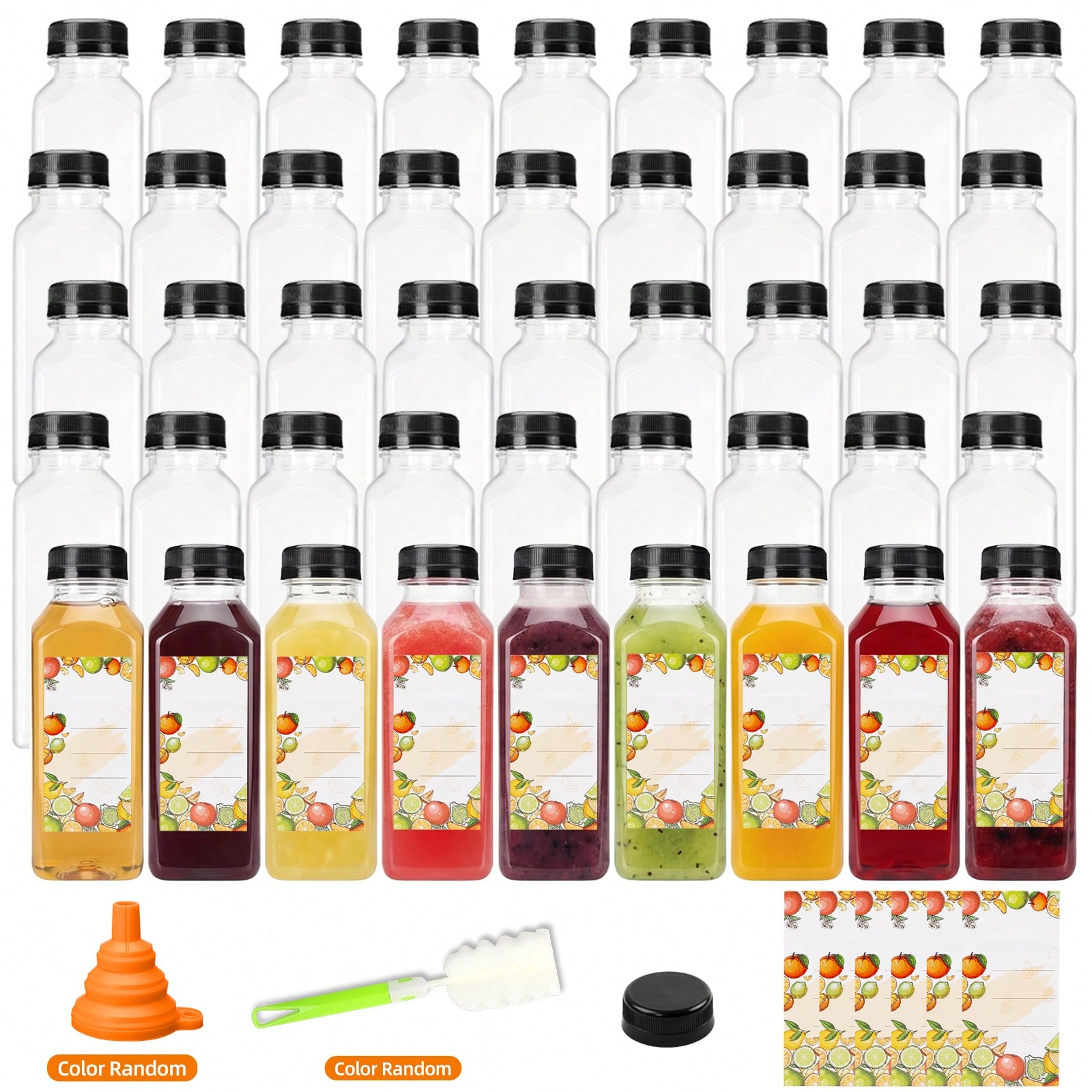 Plastic Juice Bottles Modern S - огляд і ціна Meal Prep Juice