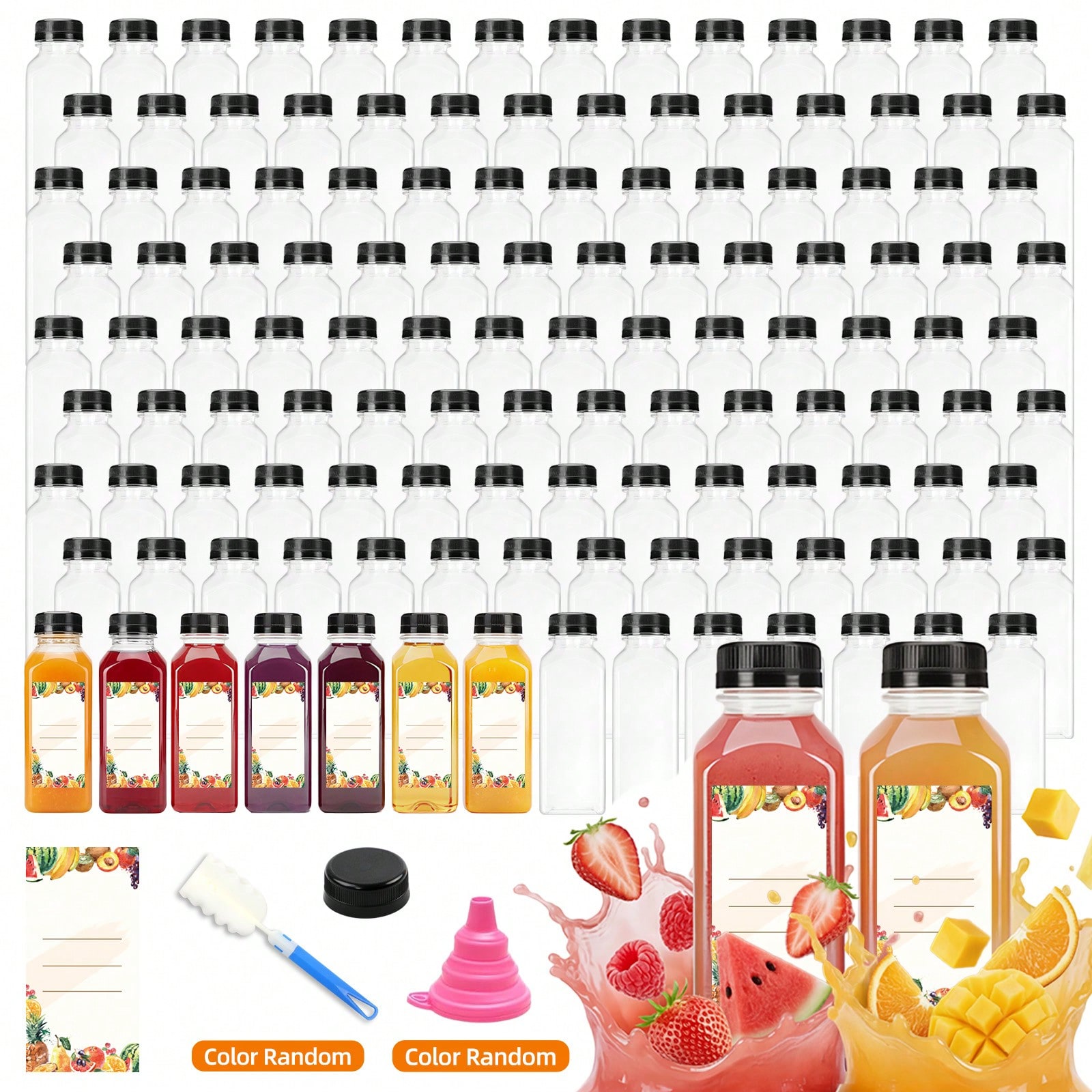 Plastic Juice Bottles Modern S - огляд і ціна Meal Prep Juice