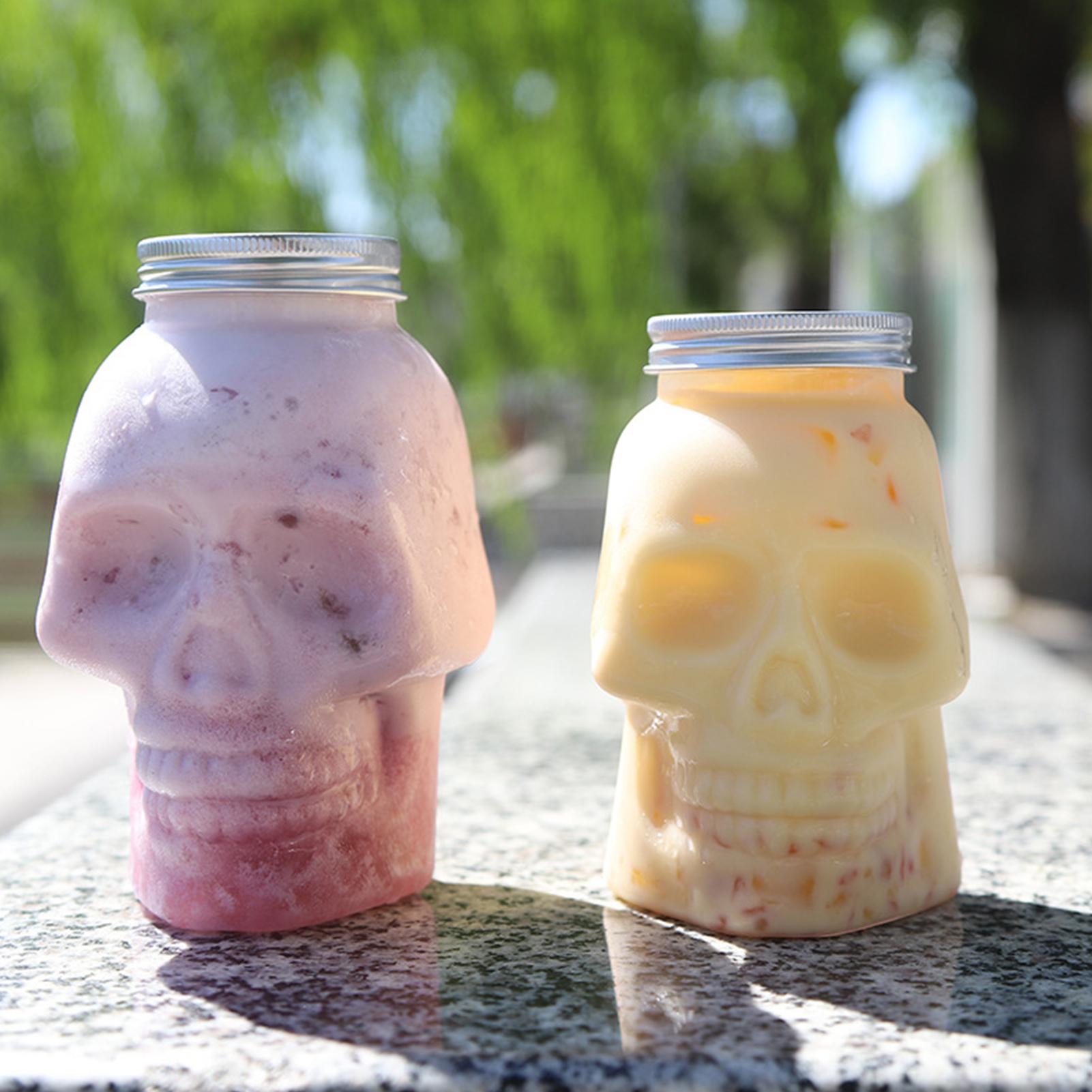 Transparent Skull Jars with Li - огляд і ціна Meal Prep For A Day