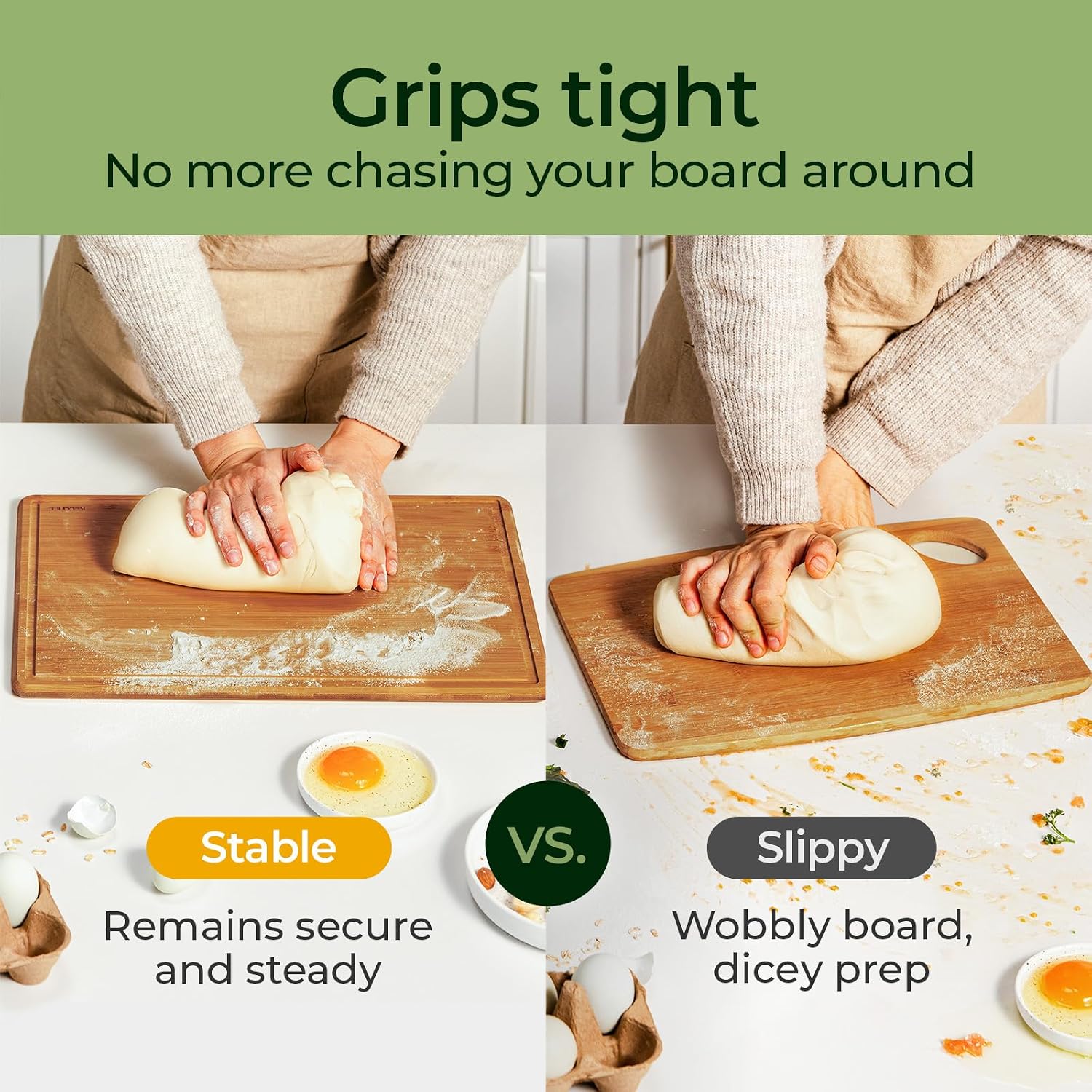 Keechee Bamboo Cutting Board w - огляд і ціна Meal Prep Juice