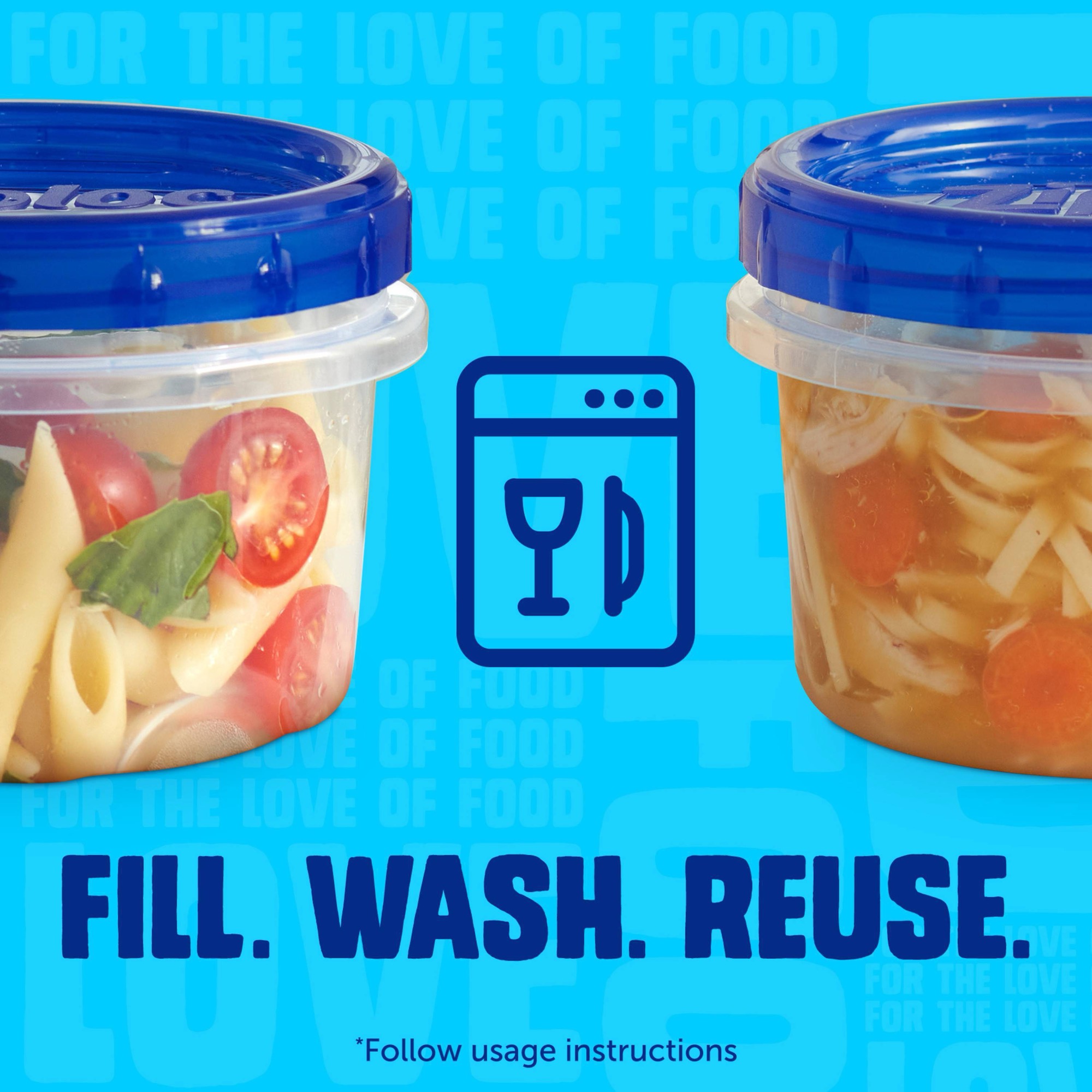 2ct Small Twist Lock Food Stor - огляд і ціна Meal Prep Containers