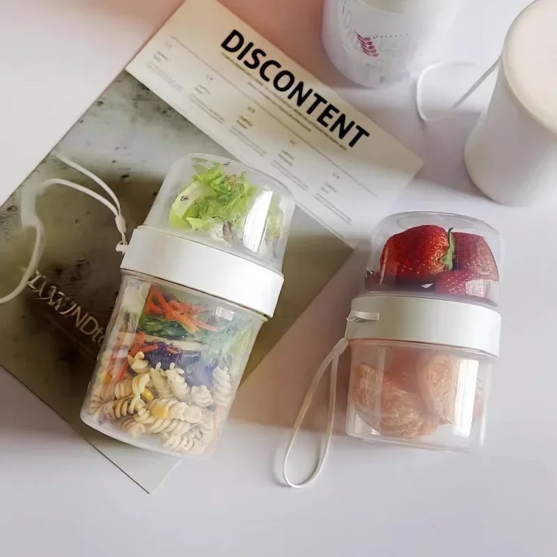 Breakfast Oatmeal Cereal Nut Y - огляд і ціна Salad Container Jar