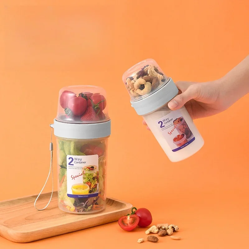 Breakfast Oatmeal Cereal Nut Y - огляд і ціна Salad Container Jar