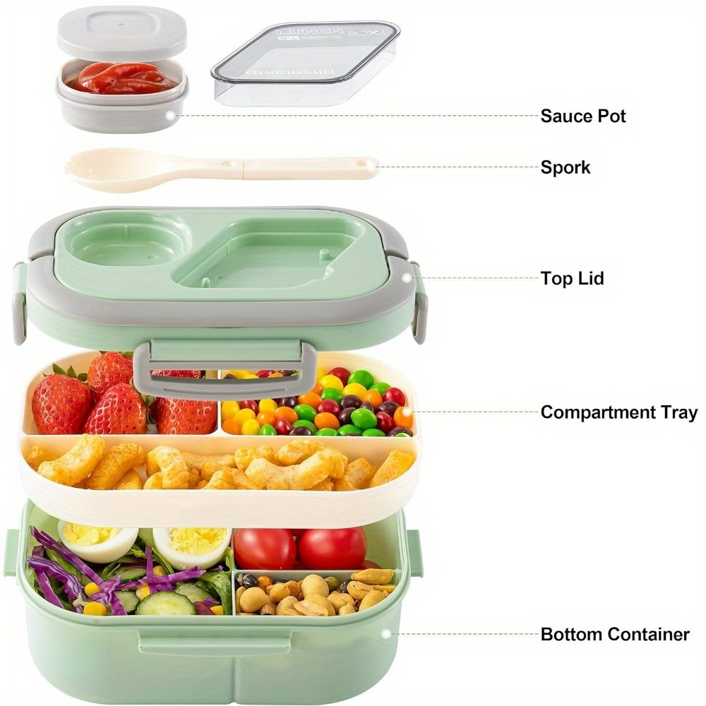 Bento Lunch Box Salad Containe - огляд і ціна Salad Container Jar