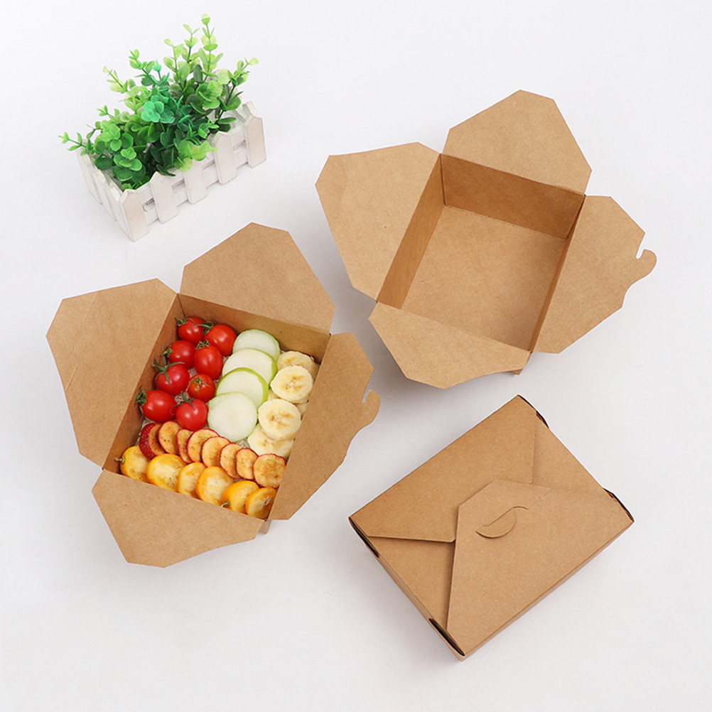20Pcs Kraft Paper Meal Prep Co - огляд і ціна Meal Prep For A Day