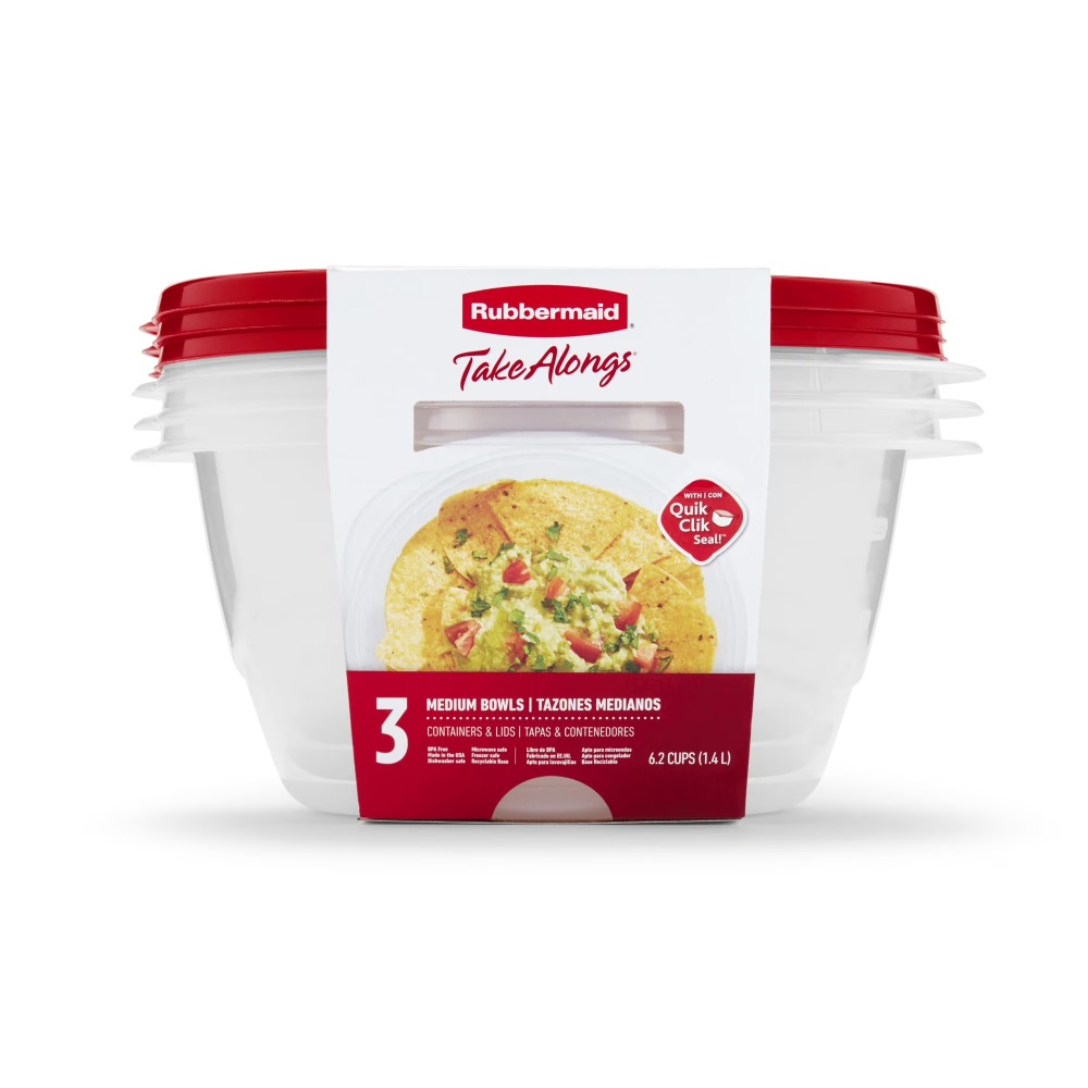Large Round Food Storage Conta - огляд і ціна Meal Prep Containers