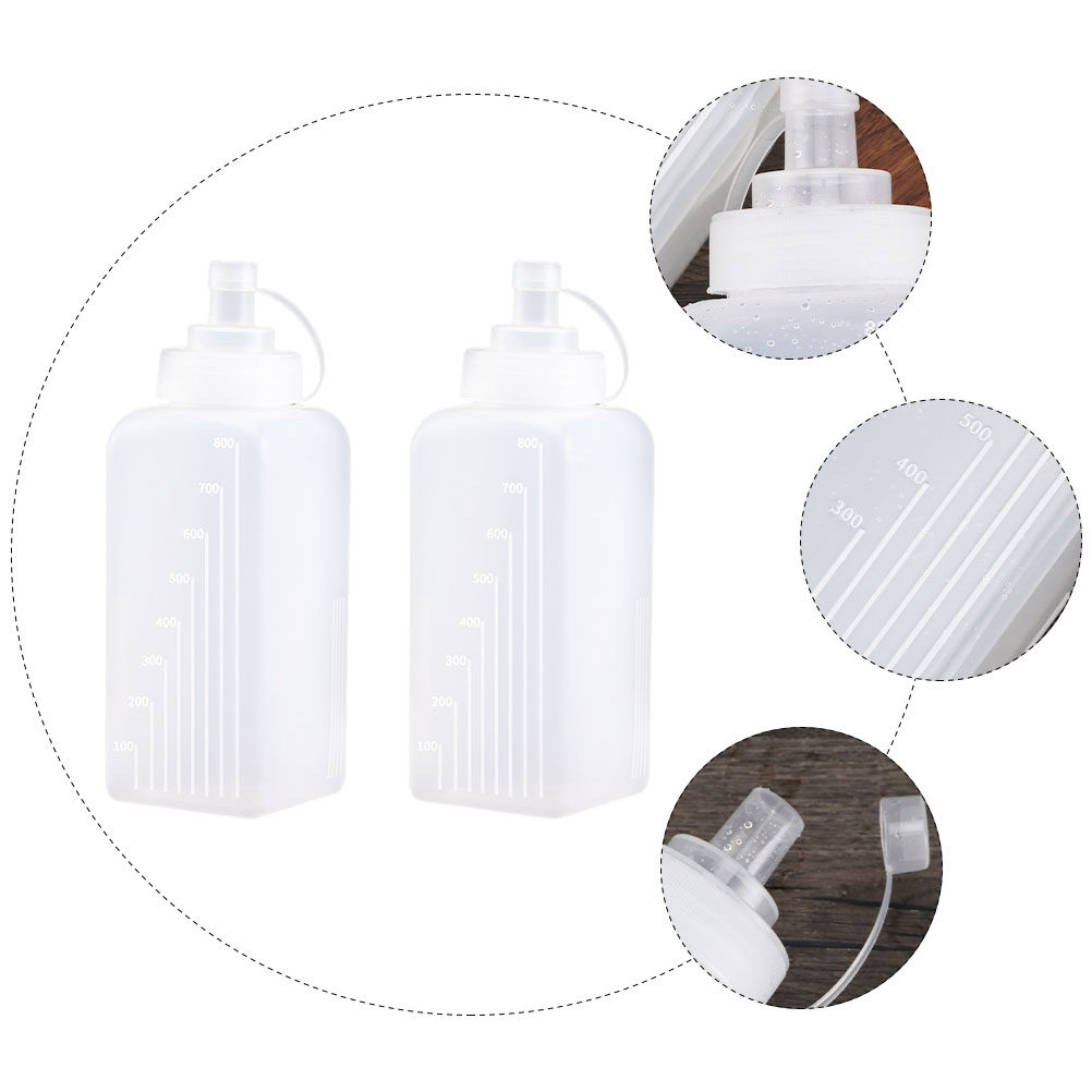 2Pcs Plastic Squeeze Bottles W - огляд і ціна Sauce Squeeze Bottle
