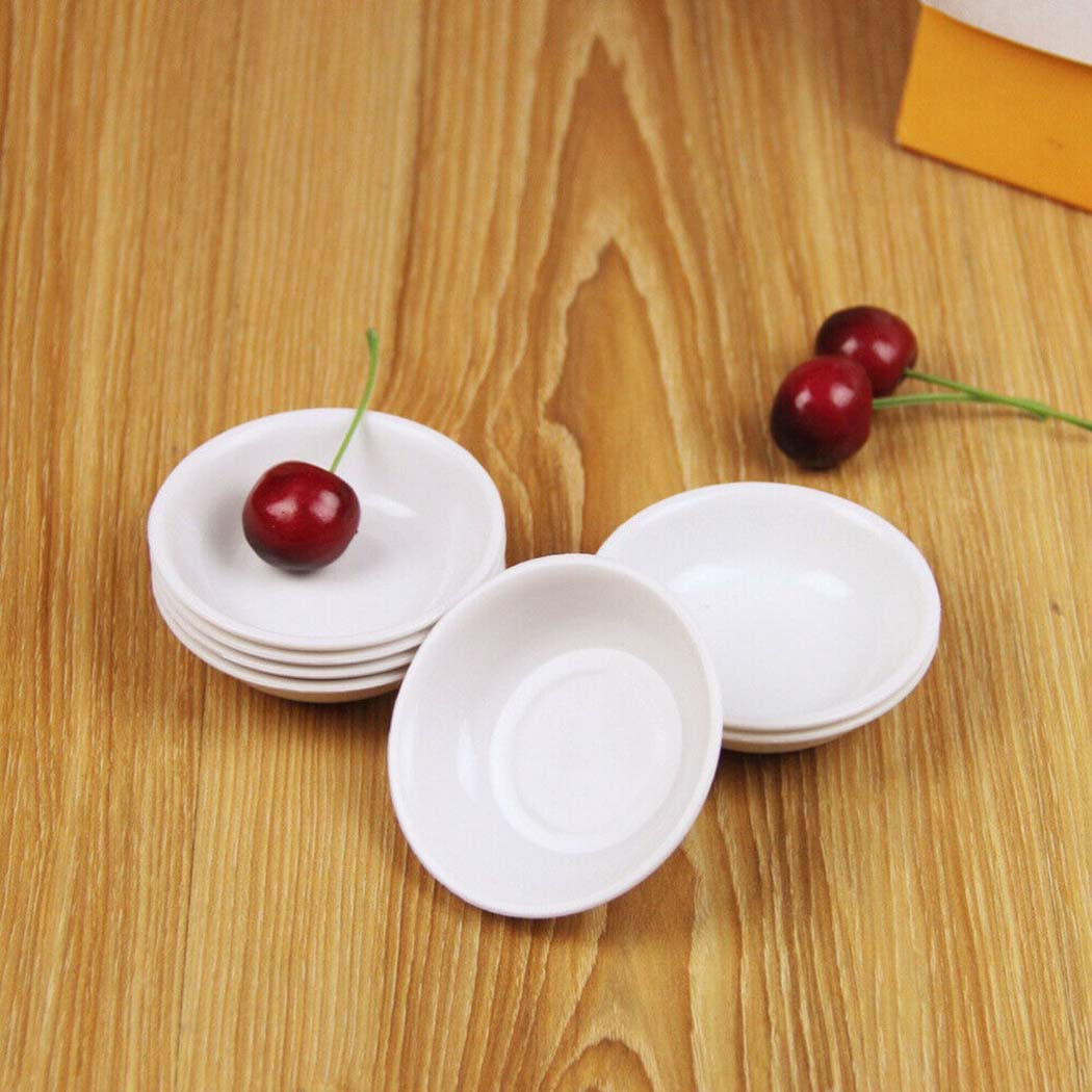 5pcs White Plastic Sauce Dishe - огляд і ціна Sauce Dipping Cup