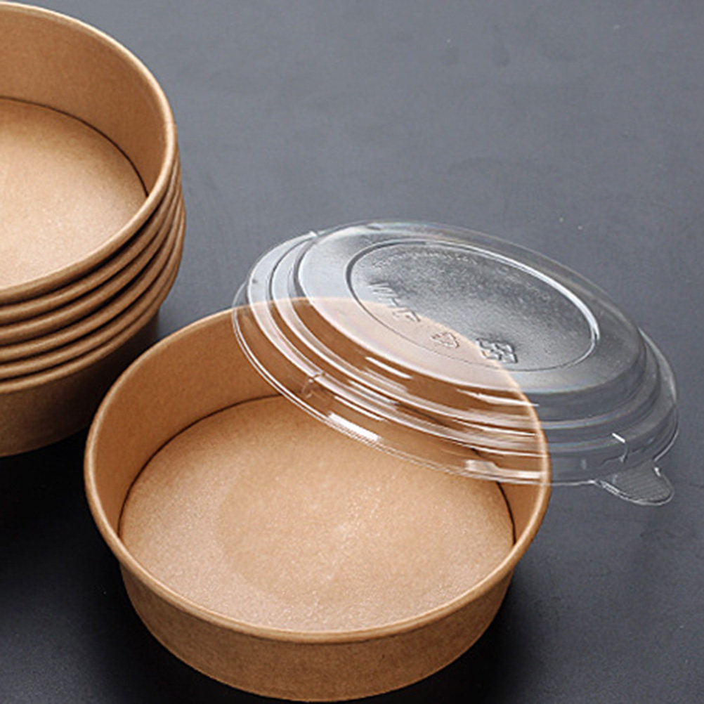 20Pcs Kraft Paper Bowls Leakpr - огляд і ціна Meal Prep Containers