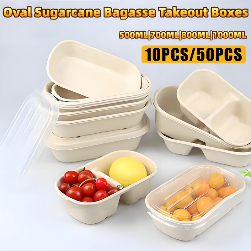 10/50PCS Disposable Takeaway B - огляд і ціна Salad Container Jar