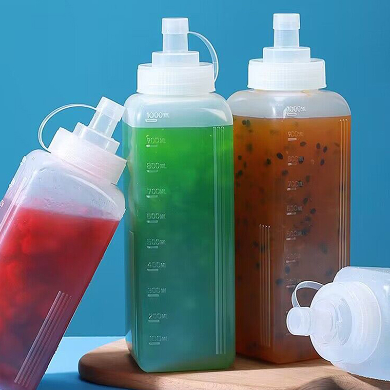600/800/1000ML Squeeze Condime - огляд і ціна Sauce Squeeze Bottle