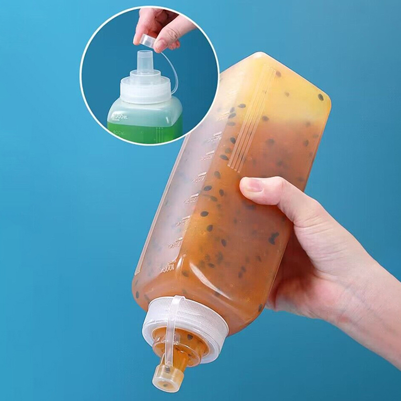 600/800/1000ML Squeeze Condime - огляд і ціна Sauce Squeeze Bottle