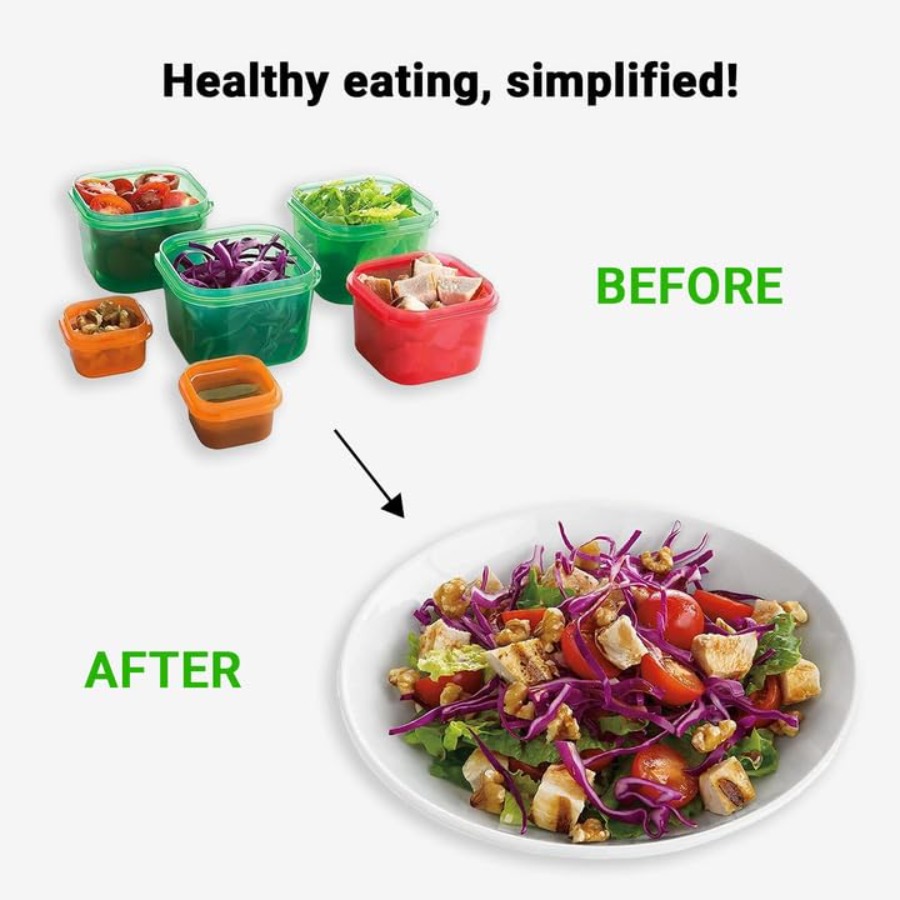 Beachbody 21 Day Fix 7-Piece K - огляд і ціна Meal Prep For A Day