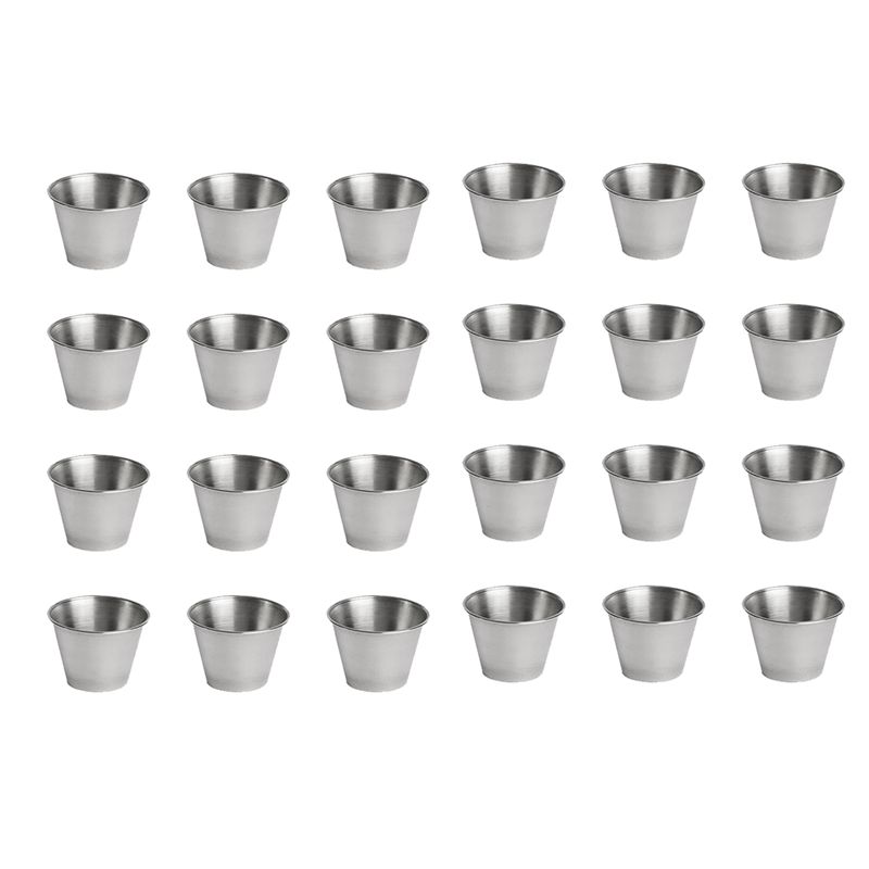 ABWR-72 Pack Stainless Steel C - огляд і ціна Sauce Dipping Cup