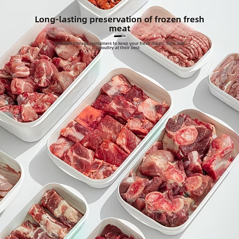 10Pcs Reusable Stackable Food  - огляд і ціна Meal Prep Containers