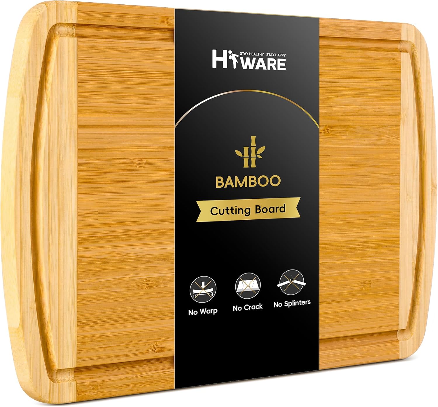 Large Bamboo Cutting Board for - огляд і ціна Meal Prep Juice