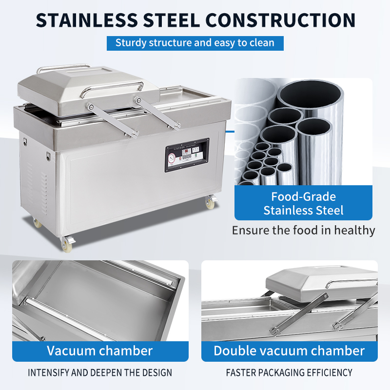DZ-500 Commercial Vacuum Seale - огляд і ціна Meal Prep Kitchen
