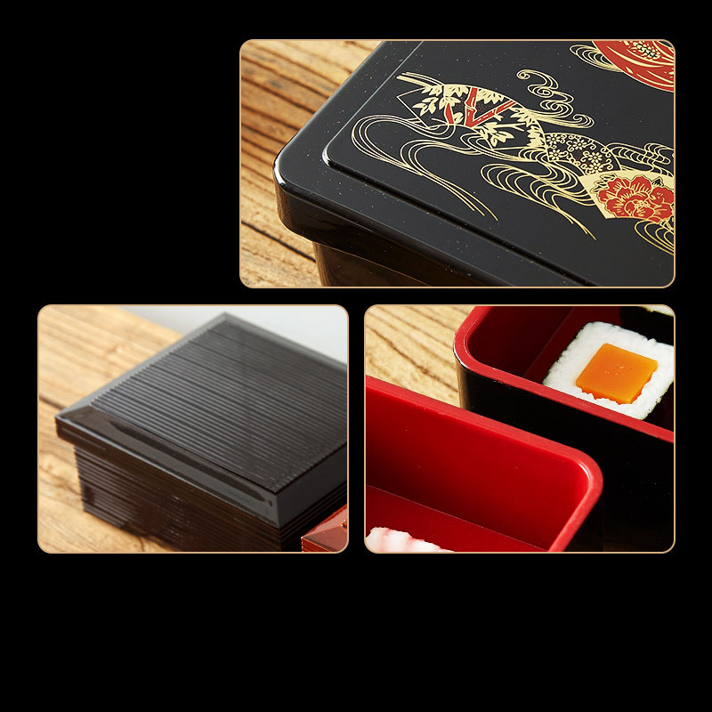 Japanese Lunch Box Sushi Box F - огляд і ціна Meal Prep Japanese Food