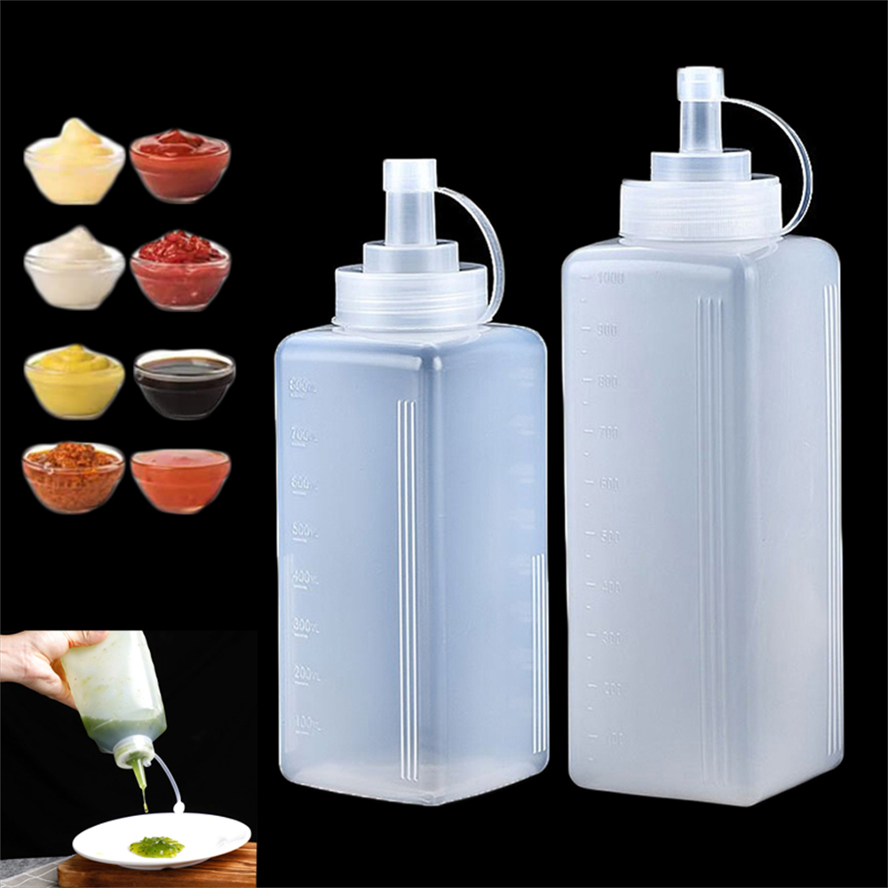 1pack 800/1000ml Plastic Squee - огляд і ціна Sauce Squeeze Bottle