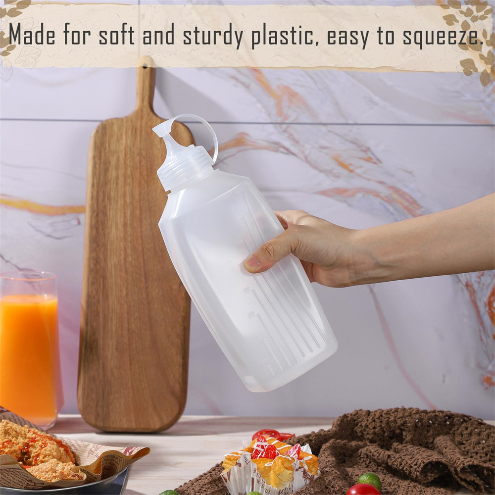 1pack 800/1000ml Plastic Squee - огляд і ціна Sauce Squeeze Bottle
