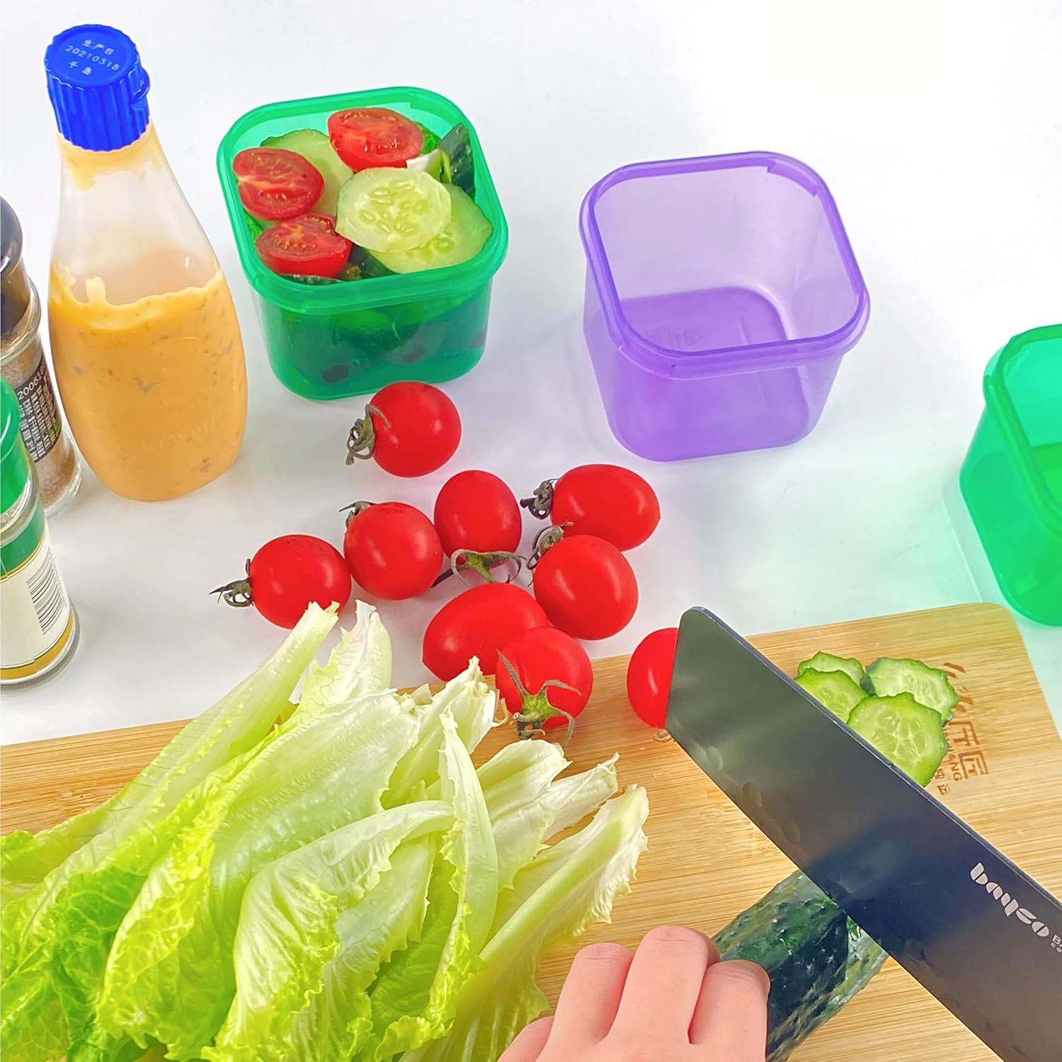 7pcs 21 Day Portion Control Co - огляд і ціна Meal Prep For A Day