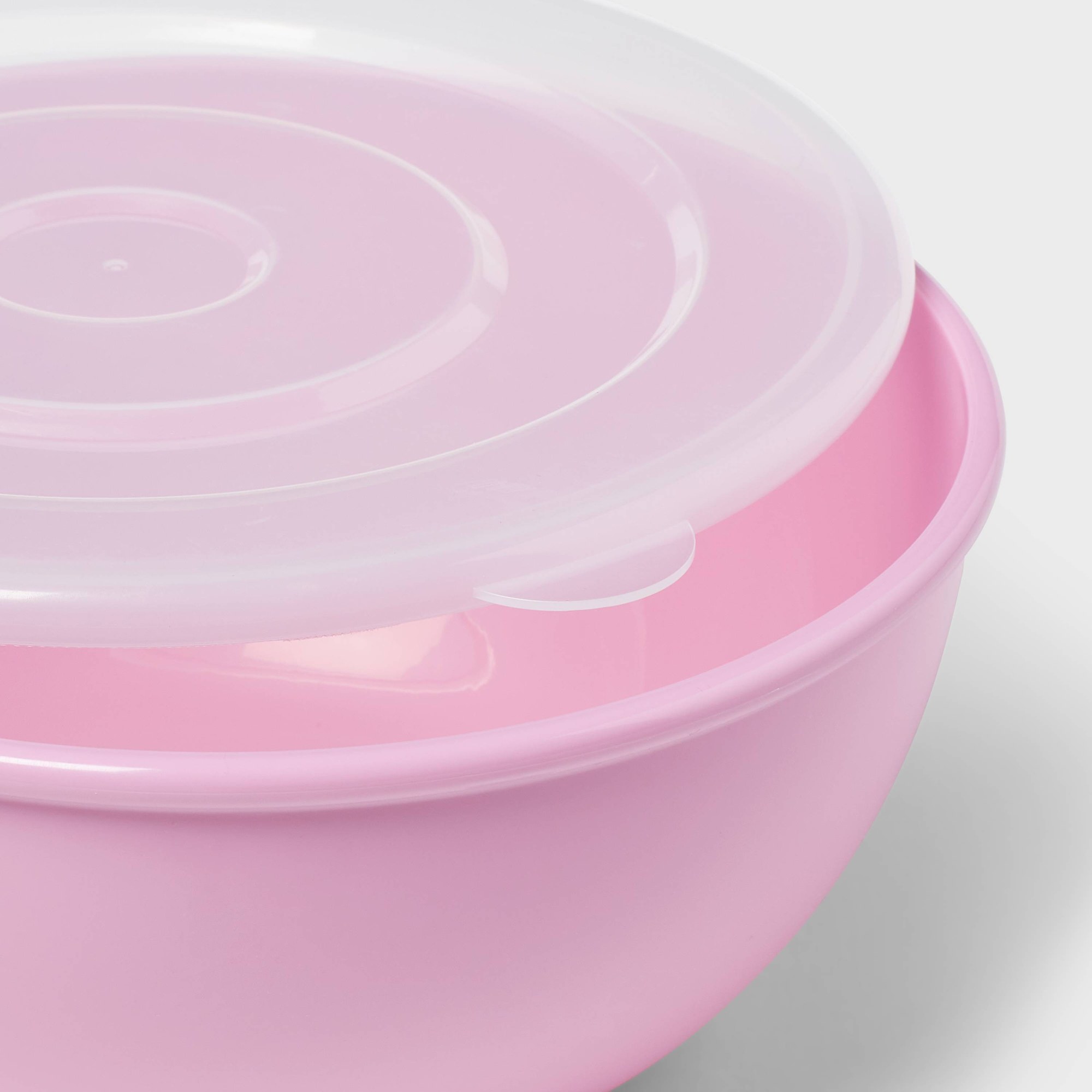 Pink Bowl With Matching Lid, D - огляд і ціна Meal Prep Containers