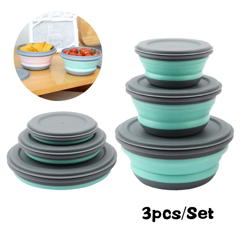 Portable Folding Lunch Box Bow - огляд і ціна Salad Container Jar