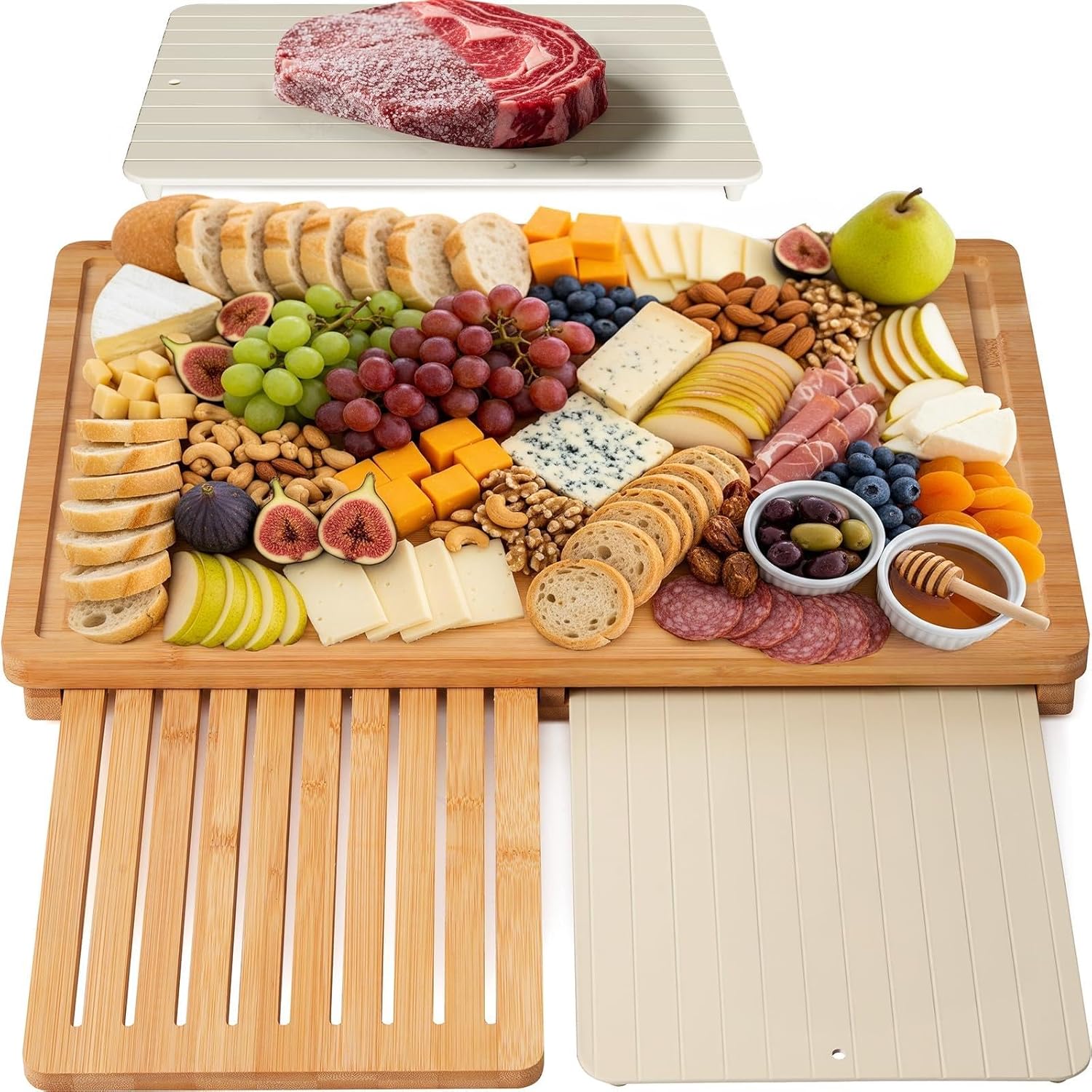 Bamboo Cutting Board Set Defro - огляд і ціна Meal Prep Juice