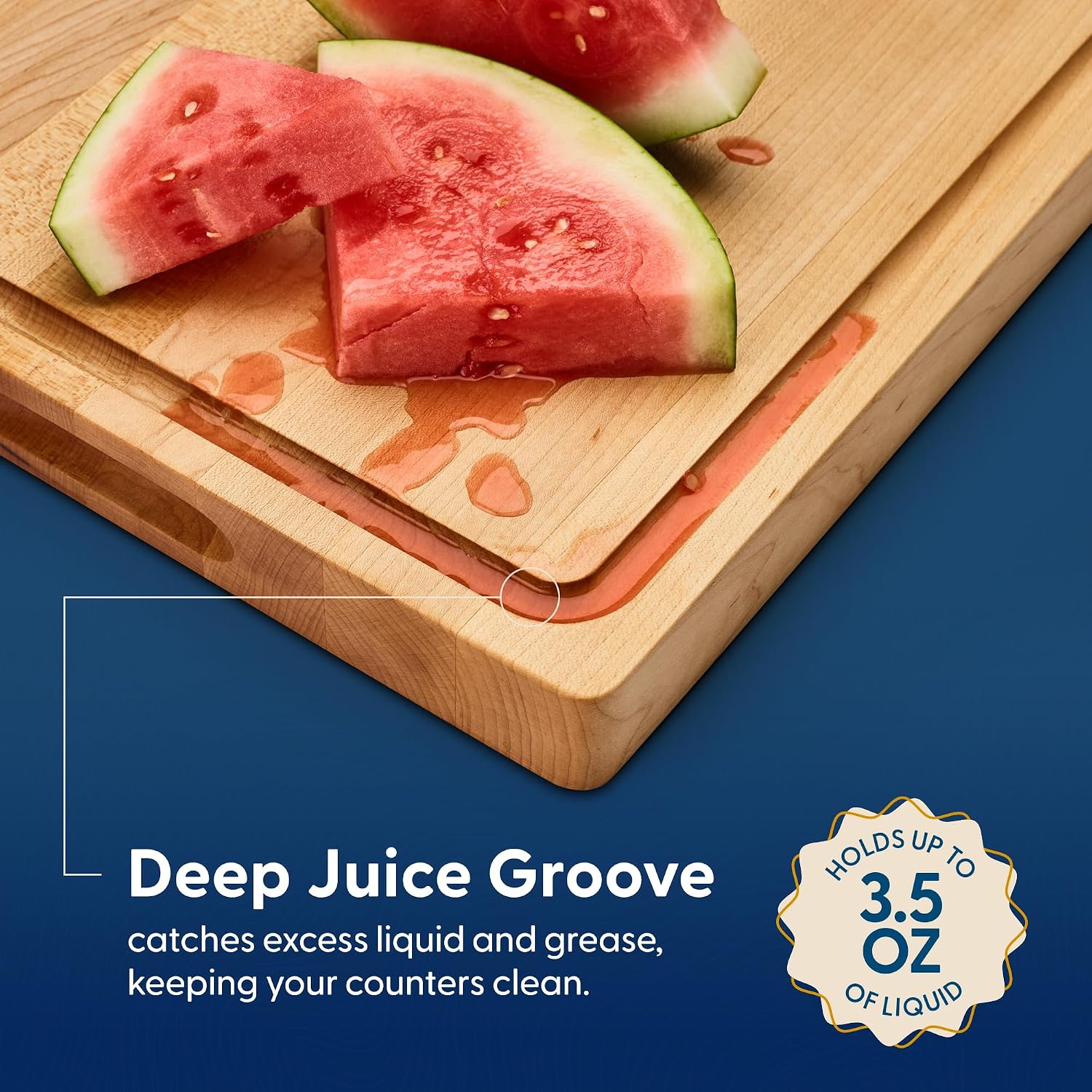 Hard Maple Wood Cutting Board, - огляд і ціна Meal Prep Juice