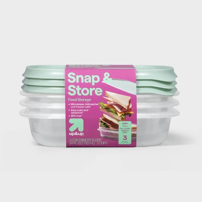 2026 New 3 Pack 24oz Square Fo - огляд і ціна Meal Prep Containers